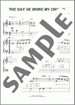 The Day He Wore My Crown(Sandi Patty) 楽譜 ピアノ（ソロ） ダウンロード