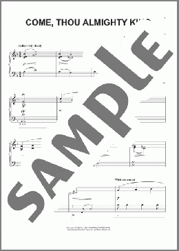 Come, Thou Almighty King (arr. Phillip Keveren)(Felice de Giardini) 楽譜 ピアノ（ソロ） ダウンロード