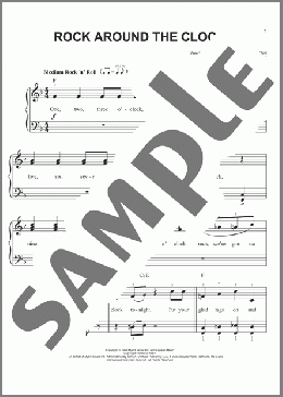 Rock Around The Clock (arr. Phillip Keveren)(Bill Haley/Bill Haley & His Comets) 楽譜 ピアノ（ソロ） ダウンロード