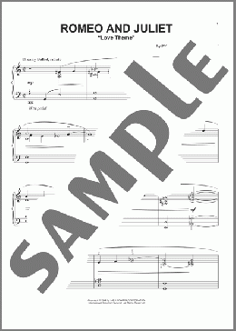 Romeo And Juliet (Love Theme) [Jazz version] (arr. Phillip Keveren)(Pyotr Il'yich Tchaikovsky) 楽譜 ピアノ（ソロ） ダウンロード