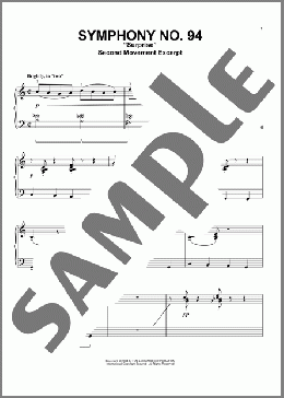 The Surprise Symphony [Jazz version] (arr. Phillip Keveren)(Franz Joseph Haydn) 楽譜 ピアノ（ソロ） ダウンロード