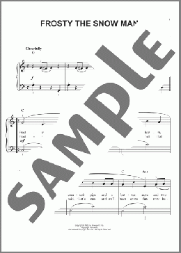 Frosty The Snow Man (arr. Phillip Keveren)(Gene Autry) 楽譜 ピアノ（ソロ） ダウンロード