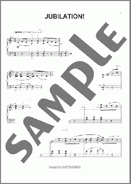 Jubilation!(Eugenie Rocherolle) 楽譜 ピアノ（ソロ） ダウンロード