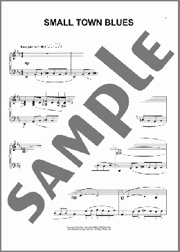Small Town Blues(Eugenie Rocherolle) 楽譜 ピアノ（ソロ） ダウンロード