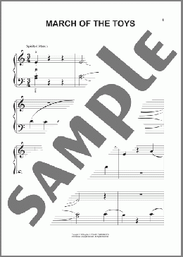 March Of The Toys (arr. Phillip Keveren)(Victor Herbert) 楽譜 その他 ダウンロード