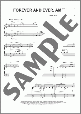 Forever And Ever, Amen (arr. Phillip Keveren)(Randy Travis) 楽譜 ピアノ（ソロ） ダウンロード