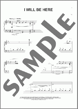 I Will Be Here (arr. Phillip Keveren)(Steven Curtis Chapman) 楽譜 ピアノ（ソロ） ダウンロード