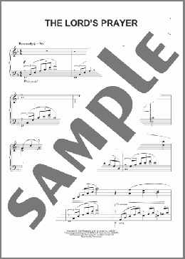 The Lord's Prayer (arr. Phillip Keveren)(Albert H. Malotte) 楽譜 ピアノ（ソロ） ダウンロード