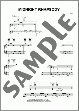 Midnight Rhapsody(William Goldstein) 楽譜 ピアノ（ソロ） ダウンロード