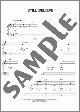 I Still Believe(Jeremy Camp) 楽譜 ピアノ（ソロ） ダウンロード