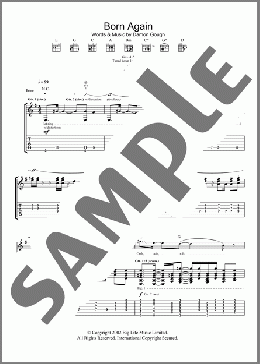 Born Again(Badly Drawn Boy) 楽譜 ギター（ソロ） ダウンロード