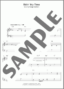 Bidin' My Time(George Gershwin) 楽譜 ピアノ（ソロ） ダウンロード