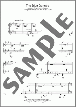 The Blue Danube(Andre Rieu) 楽譜 ピアノ（ソロ） ダウンロード