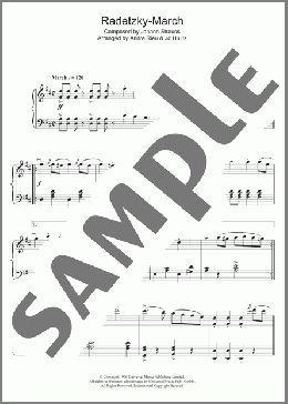 Radetsky(Andre Rieu) 楽譜 ピアノ（ソロ） ダウンロード