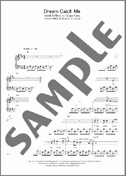 Dream Catch Me(Newton Faulkner) 楽譜 ピアノ（ソロ） ダウンロード