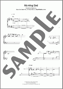 Morning Bird(Sade) 楽譜 その他 ダウンロード