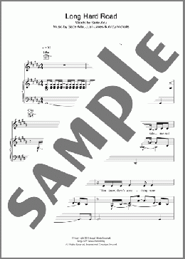 Long Hard Road(Sade) 楽譜 その他 ダウンロード