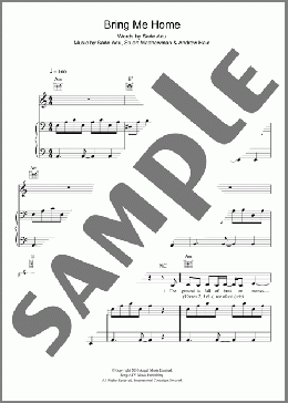 Bring Me Home(Sade) 楽譜 その他 ダウンロード