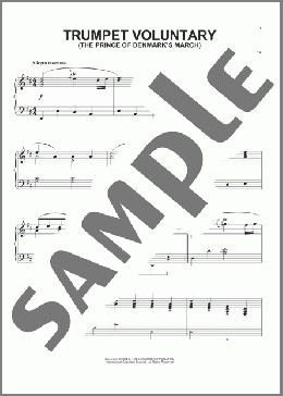 Trumpet Voluntary (arr. Phillip Keveren)(Jeremiah Clarke) 楽譜 ピアノ（ソロ） ダウンロード