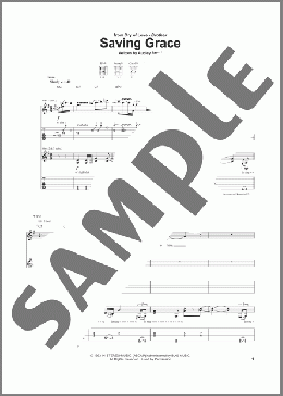Saving Grace(Cry Of Love) 楽譜 ギター（ソロ） ダウンロード
