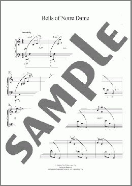 Bells Of Notre Dame(Felix Le Couppey) 楽譜 ピアノ（ソロ） ダウンロード