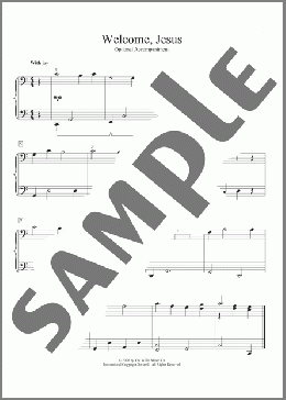 Welcome, Jesus(Carolyn C. Setliff) 楽譜 ピアノ（連弾） ダウンロード