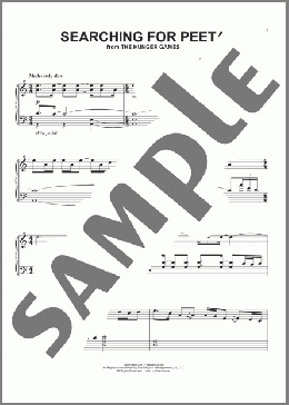 Searching For Peeta(James Newton Howard) 楽譜 ピアノ（ソロ） ダウンロード