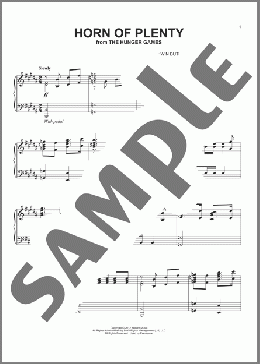 Horn Of Plenty(James Newton Howard/Regine Chassagne) 楽譜 ピアノ（ソロ） ダウンロード