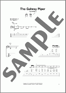 The Galway Piper(Irish Folksong) 楽譜 ギター（ソロ） ダウンロード
