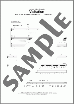 Visitation(Lamb Of God) 楽譜 ギター（ソロ） ダウンロード