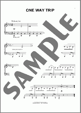 One Way Trip (from The Avengers)(Alan Silvestri) 楽譜 ピアノ（ソロ） ダウンロード