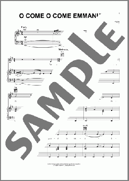 O Come O Come Emmanuel(Aaron Shust) 楽譜 ピアノ & ボーカル & ギター ダウンロード