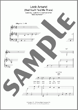 Look Around (And You'll Find Me There)(Vince Hill) 楽譜 その他 ダウンロード