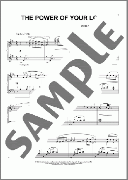 The Power Of Your Love (arr. Phillip Keveren)(Geoff Bullock) 楽譜 ピアノ（ソロ） ダウンロード