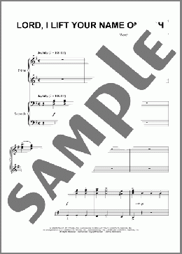Lord, I Lift Your Name On High (arr. Phillip Keveren)(Rick Founds) 楽譜 ピアノ（連弾） ダウンロード