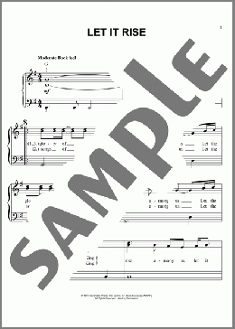 Let It Rise(Holland Davis) 楽譜 ピアノ（ソロ） ダウンロード