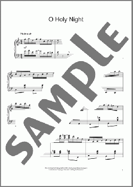 O Holy Night [Ragtime version](Adolphe Adam) 楽譜 ピアノ（ソロ） ダウンロード