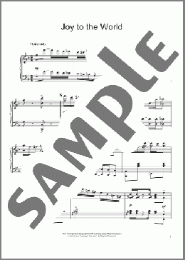 Joy To The World [Ragtime version](George Frideric Handel) 楽譜 ピアノ（ソロ） ダウンロード