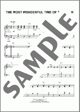 The Most Wonderful Time Of The Year(George Wyle) 楽譜 その他 ダウンロード