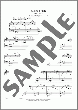 Little Study, Op. 68, No. 14 (Kleine Studie)(Robert Schumann) 楽譜 ピアノ（ソロ） ダウンロード