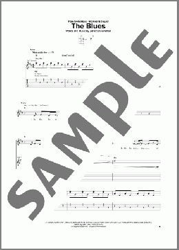The Blues(Switchfoot) 楽譜 ギター（ソロ） ダウンロード