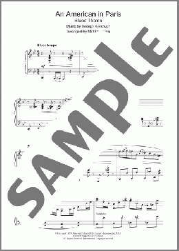 An American In Paris(George Gershwin) 楽譜 ピアノ（ソロ） ダウンロード