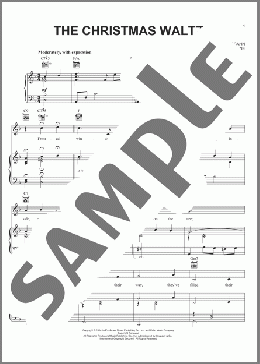 The Christmas Waltz(Sammy Cahn) 楽譜 ピアノ & ボーカル & ギター ダウンロード