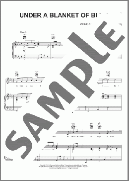 Under A Blanket Of Blue(Glenn Miller/Ella Fitzgerald) 楽譜 ピアノ & ボーカル & ギター ダウンロード