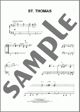 St. Thomas(Sonny Rollins) 楽譜 ピアノ（ソロ） ダウンロード
