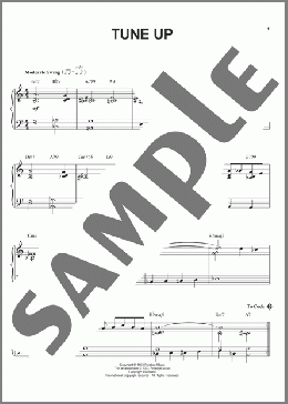 Tune Up(Miles Davis) 楽譜 ピアノ（ソロ） ダウンロード