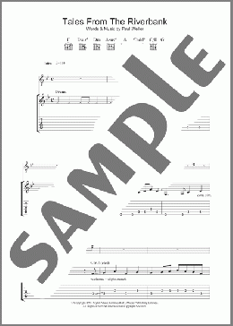Tales From The Riverbank(The Jam) 楽譜 ギター（ソロ） ダウンロード