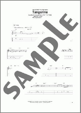 Tangerine(Jim Hall/Johnny Mercer) 楽譜 ギター（ソロ） ダウンロード