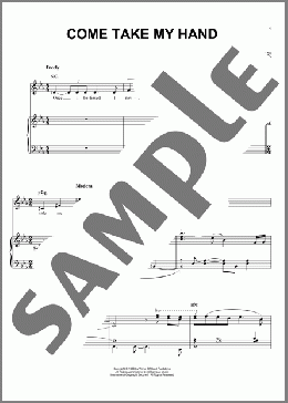 Come Take My Hand(Ann Hampton Callaway) 楽譜 ピアノ & ボーカル ダウンロード