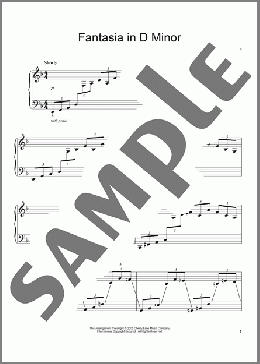 Fantasia in D Minor, K. 397(Wolfgang Amadeus Mozart) 楽譜 ピアノ（ソロ） ダウンロード